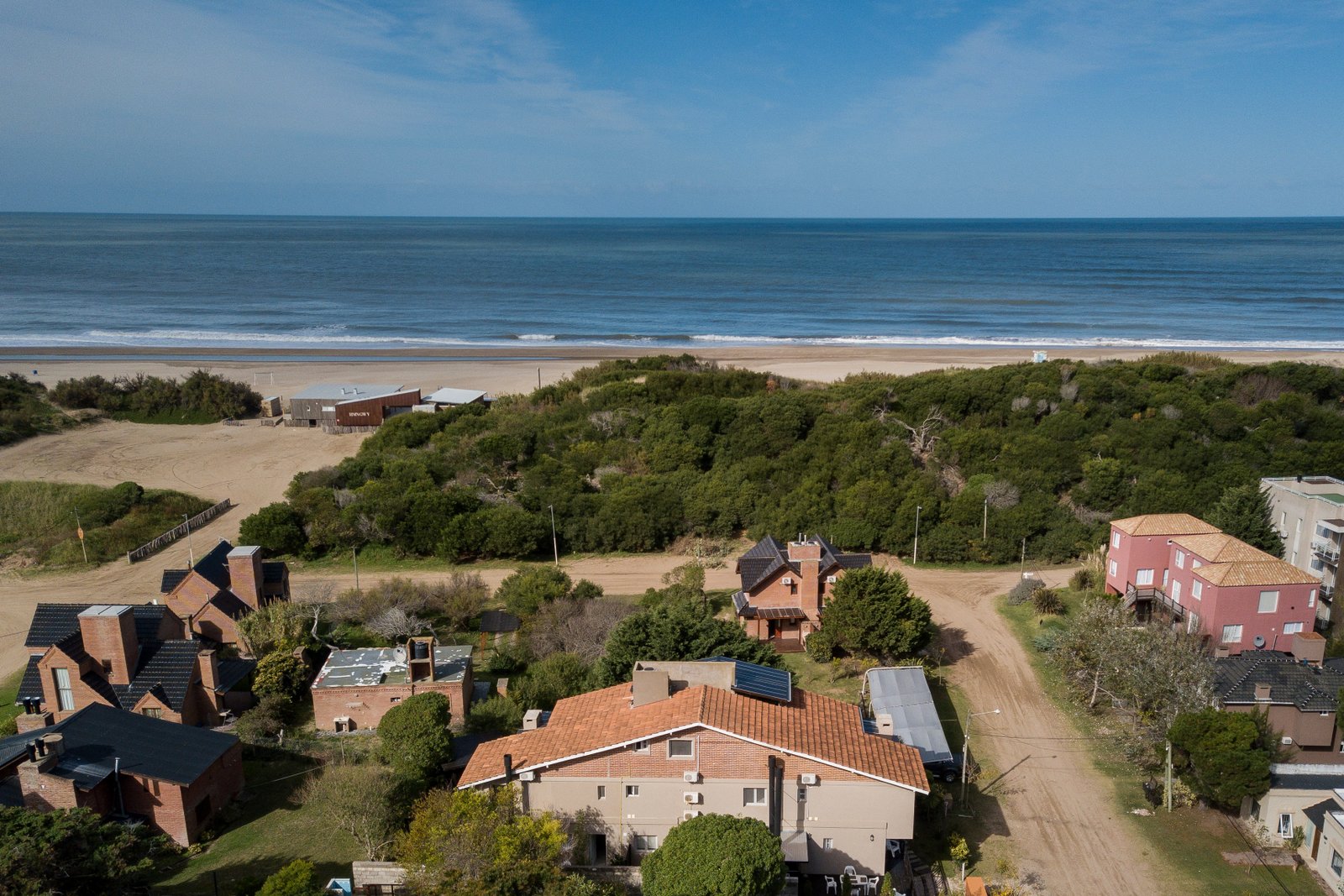 Apartamentos Tamarisca en Valeria del Mar, vista aérea